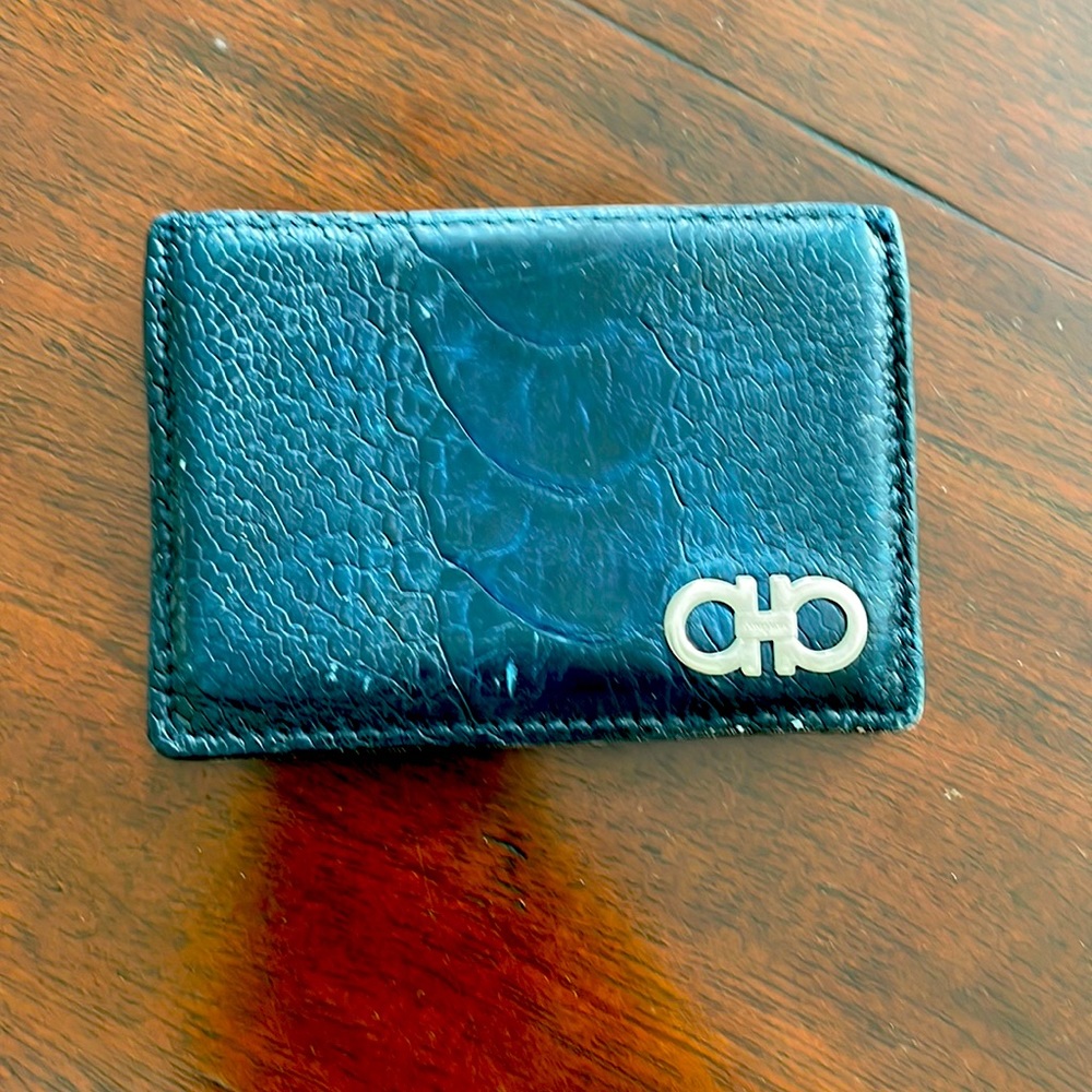Salvatore ferragamo card wallet